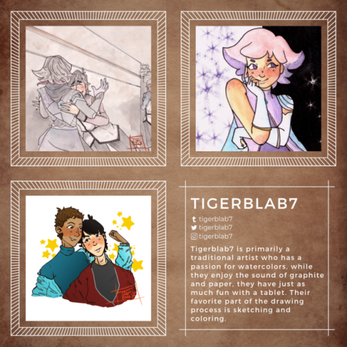 Today’s contributor spotlight features zine artist Tigerblab7!Tigerblab7 is primarily a traditional 