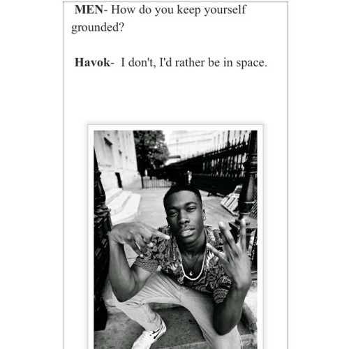 havokworldwide:  Check out my interview now!! On menspired.blogspot.com #fashionblogger #music #blog #interview #ukartist