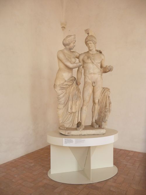 romegreeceart:Baths of Diocletian -  Mars and Venus* Ostia Antica* 170 CERome, June 2015
