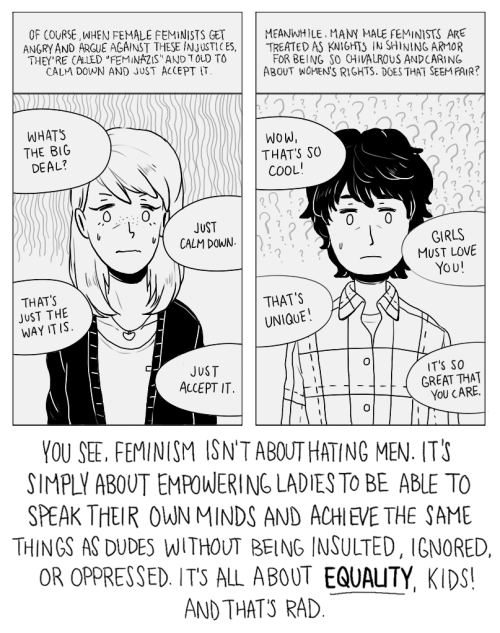 Porn chromehearts:  A feminism comic I did for photos