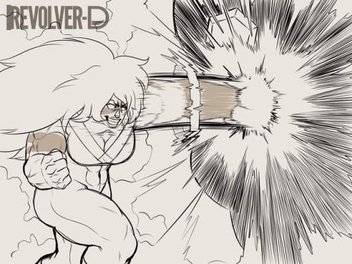 revolver-d:practicing with Jasper!