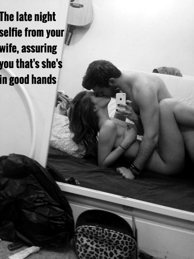 “Thinking naughty thoughts for you, honey”