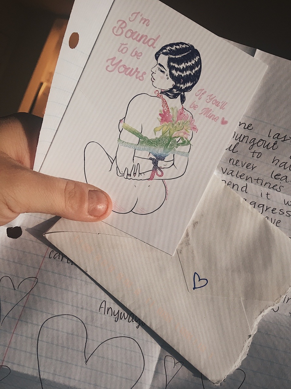 impudent-darling:  Oh my gosh. Guys, @virtuouscunt sent me the most adorable card