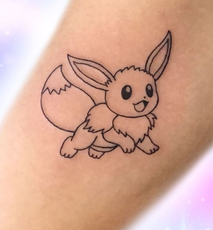 PokemonEeveetattoo23  Tattoo Designs for Women