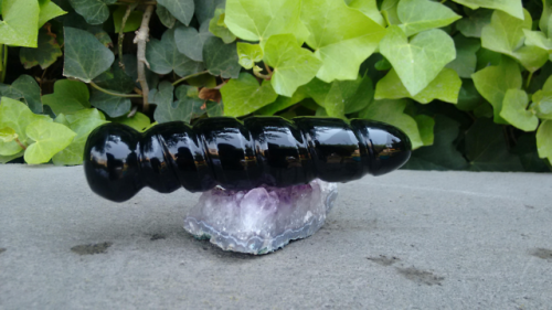 Pleasure wand, obsidian yoni wand, dildo 