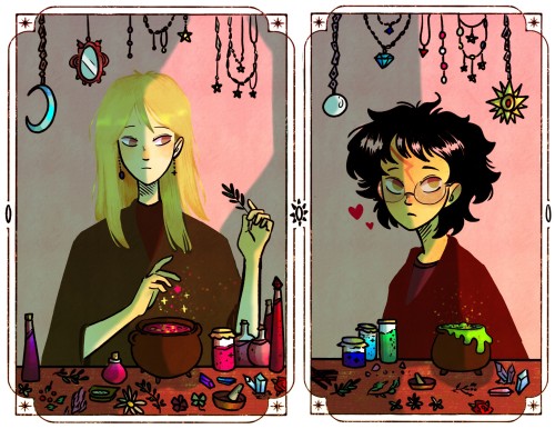 All The Illustrations I Made For The Wonderful Fic Thorns By @orange-peony For The @drarry-mini-bang