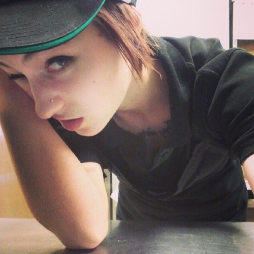 Current mood ^ #workstooslow #imbored #finishedeverything #wannagohome #andshower #omg #girl #selfie