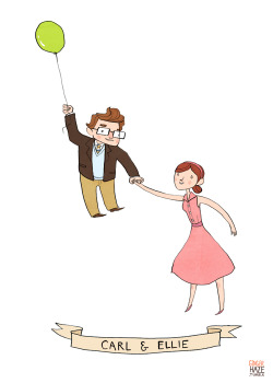 Gingerhaze:  I Just Finished Doing A Bunch Of These Drawings For A Friend’s Wedding: