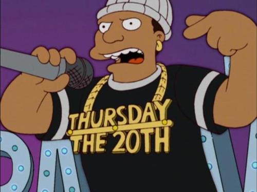 crapstitch:crapstitch:happy thursday the 20th!i remembered this simpsons meme at work yesterday and 