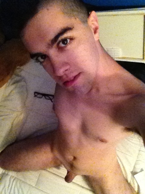 sandboytx:  Paul is so sexy.  “me being a slut in my messy room. These are older pics from like a year ago.”  - wellhelloboys 