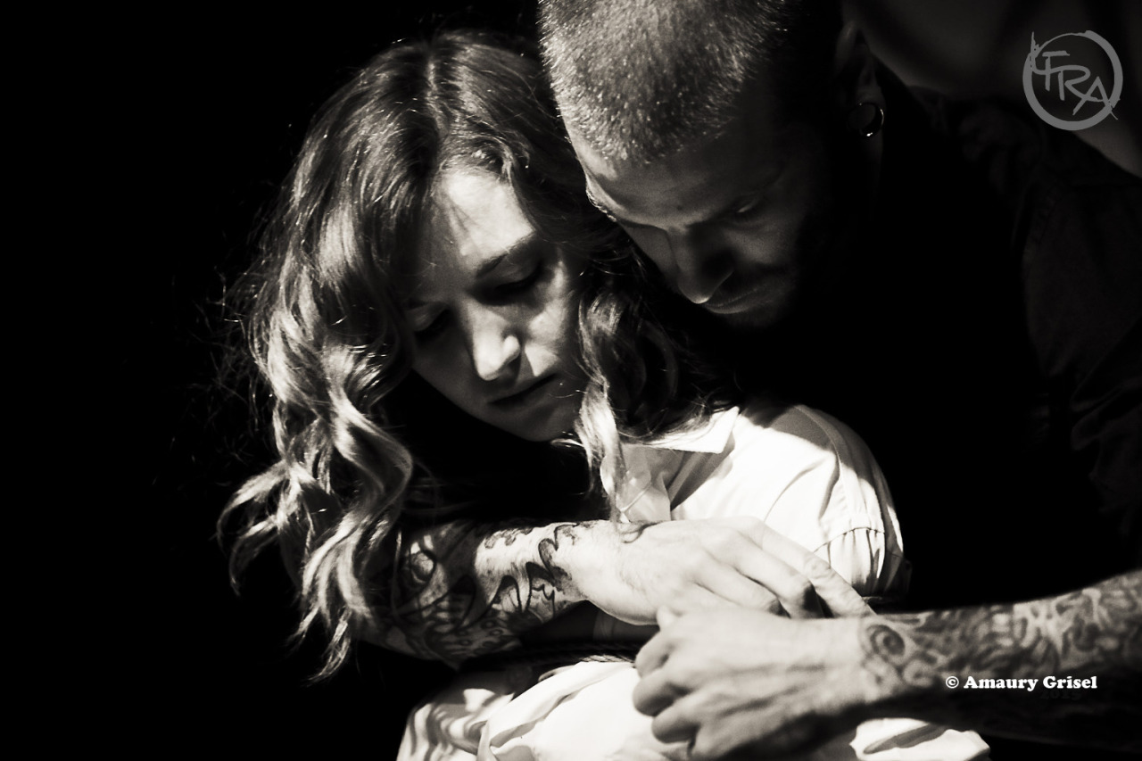 fred-rx:  performing at the London Festival or Rope and Art 2015 with oceanschild.