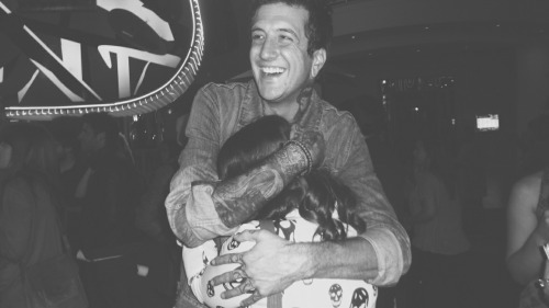pierxe-the-veil:  Austin Carlile of Of Mice & Men with a fan not my pic, just edited because i love this picture so much and i needed it in my blog okay 