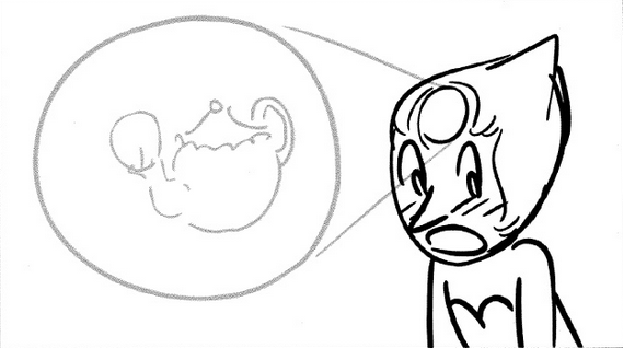 airbenderedacted:   Serious Steven: Storyboards vs. Episode screenshots  For the