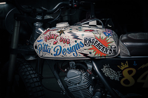 thefunkydictator:  Honda CLR125 Scrambler – Dream Wheels Heritage 