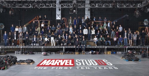 marvelentertainment: 10 years in the making.