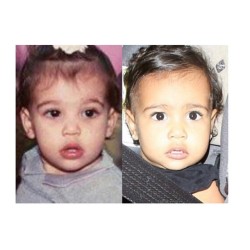 Kimkanyekimye:   Kimkardashian: Me/North #Minime 