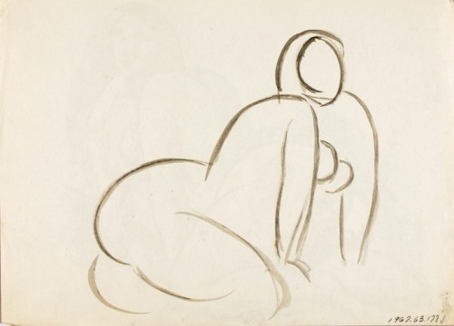 Female Nude, Carl Newman, Smithsonian: American Art MuseumMedium: drawinghttp://americanart.si.edu/c