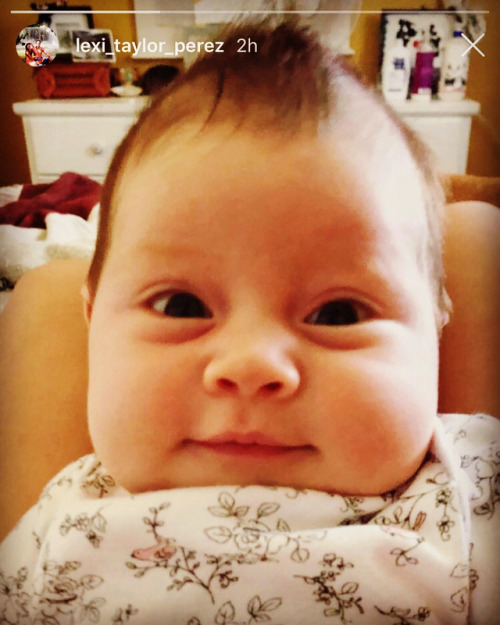 My great niece Luna Belle! She’s only 7 weeks young and she’s become the light of everyone’s life! Eeeeeeee eeeeeeee!!!!! That look! Those checks! ❤️❤️❤️❤️❤️❤️❤️🎈🎊🙏🏽🙏🏽🙏🏽💕💕💕💕💕. That