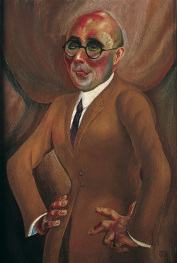   Otto Dix“The Jeweller Karl Krall” 1923.