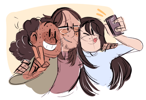 1floweredcrown:y’all can pry a modern AU poly laurens/ham/eliza OT3 from my COLD, DEAD HANDS