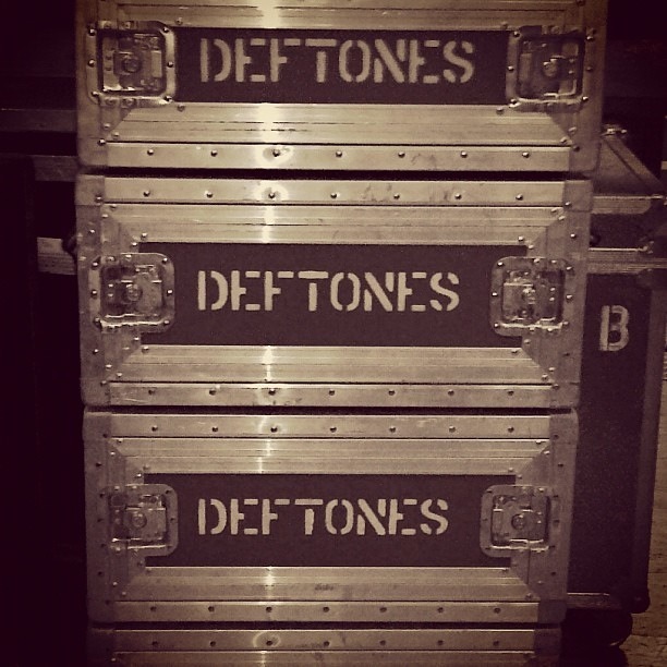 Deftones road cases