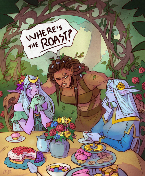 Manata made it to @faebelina ’s Garden Party :D I’ve for a long time wanted to draw Faeb