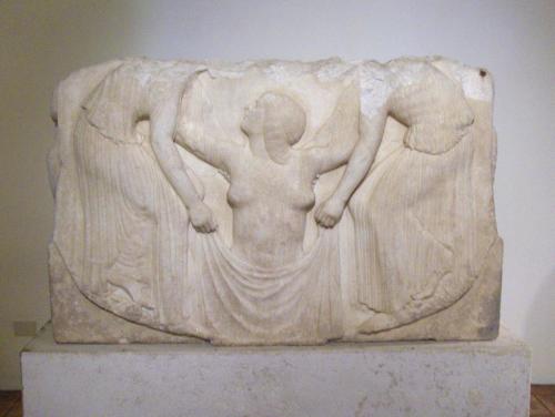 A so called &ldquo;Ludovisi Throne&rdquo; that was found from the Gardens of Sallust in 1887