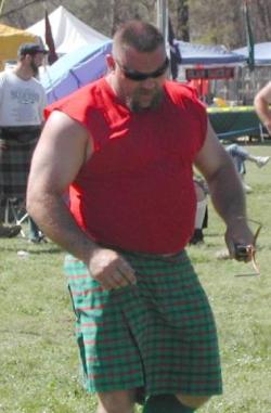 thebigbearcave:  Only real men can take the plaid. The rest scurry underfoot. 