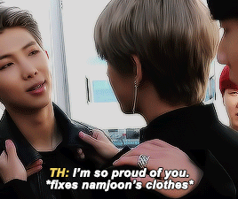 Taehyung Taking Care Of Namjoon 