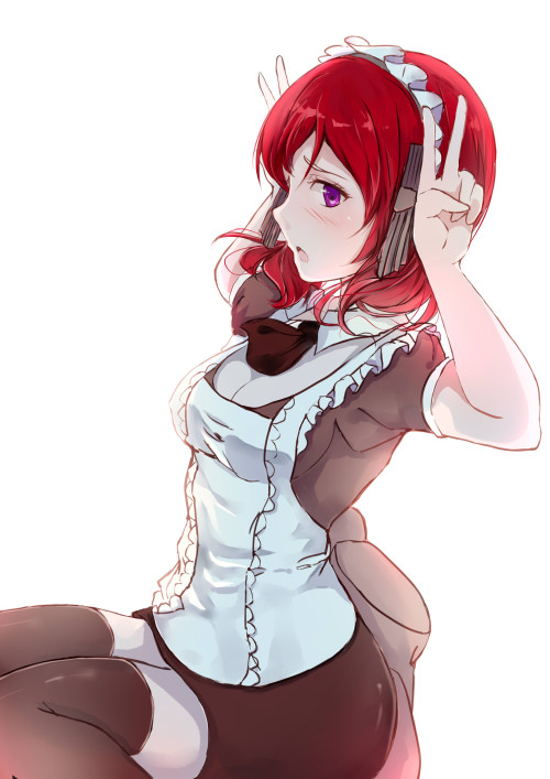 riaxa:  メイド真姬 by ChildWolf@好友募集中※ Permission to upload this work was granted by the artist. 