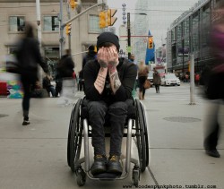 hallofmirrorzz:  Cripple Punk photo by @woodenpunkphoto