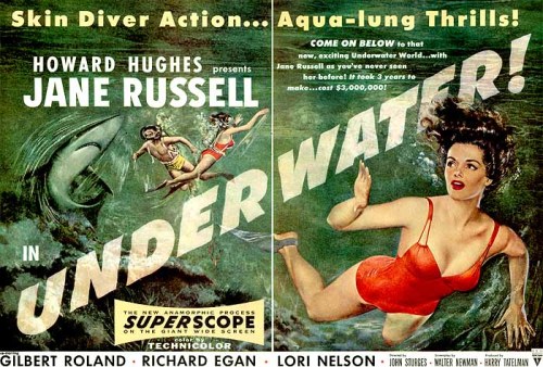 pulpfrog:Underwater - 1955