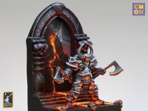 scalefantasy: SLAMBOLICIOUS painted by Benjamin “metal_af” Kantor From Putty a