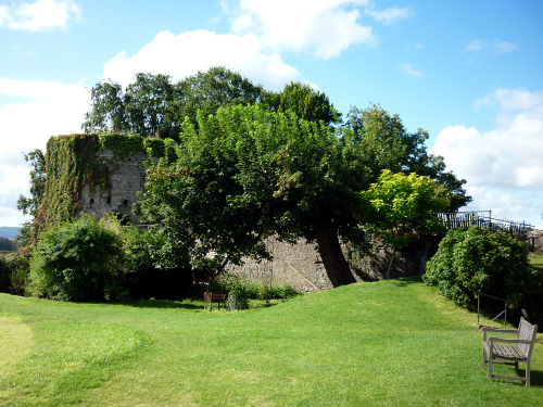 Usk Castle, August 2014 Absolutely stunning and privately owned - when I visited the family had thei