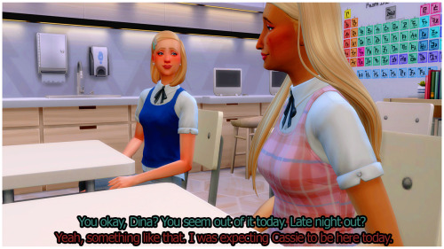 "Cassie? Are You Two Already Buddy-buddy? Doesn't It Usually Take You Some Time To Sink Your Teeth Into