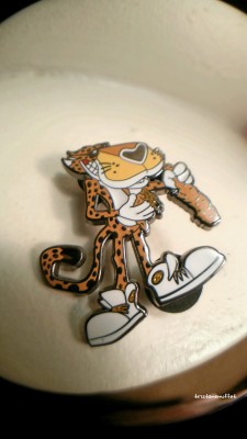 tristanemoffet:  Chester Cheetah dabs