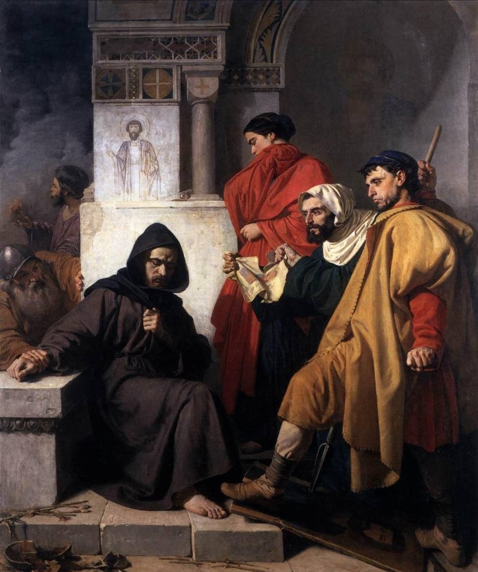 neapolis-neapolis:Domenico Morelli, Gli Iconoclasti (1855), Museo Nazionale di Capodimonte, Napoli. 