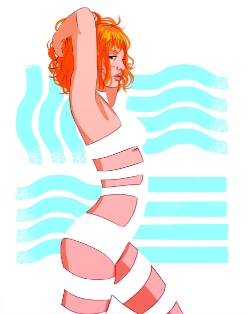 leeloo dallas multipass (2017)Art by Harry M. Williamswww.harrywilliamsart.comIG: @harrymwilliams