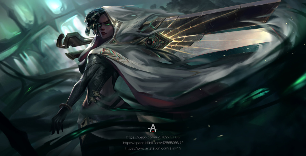 Senna Another one to add to my growing collection of league fanarts I love  her… - Minecr…