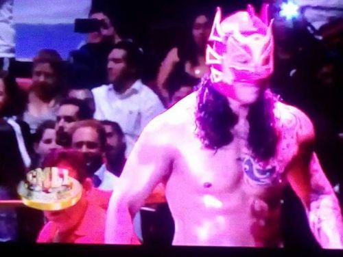 #BuenasNoches desde la #ArenaMéxico #cmll #luchalibre #LuchaLibreMexicana #luchas #DragónRojoJr #luc