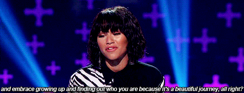 Zendaya’s acceptance speech for the Style Icon award at the 2014 Teen Choice Awards