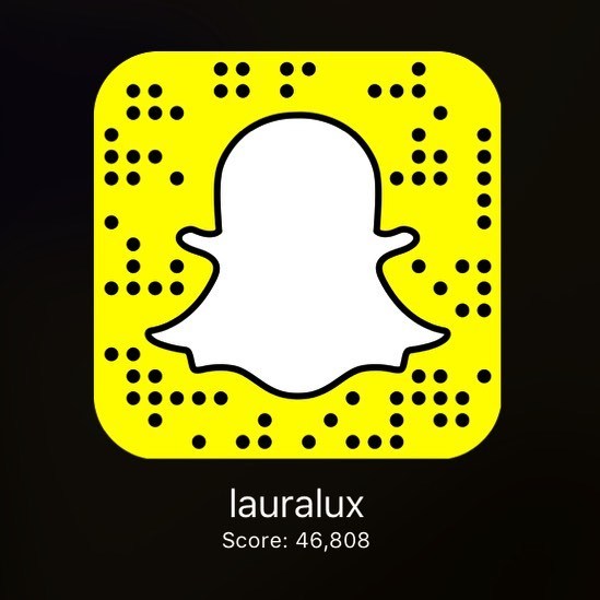 follow me on snapchat too if u like, i&rsquo;m @ lauralux ✌🏻️👻 by darthlux