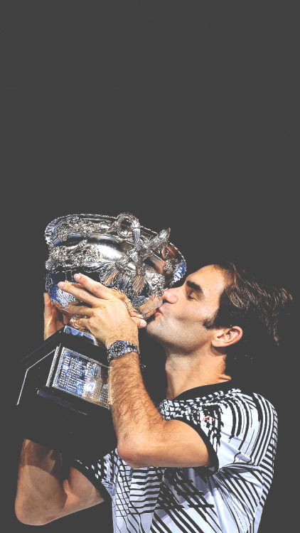 dominicsthiem: Tennis Edits Challenge ➾ Day One (Favorite Male Player)↳  Roger Federer