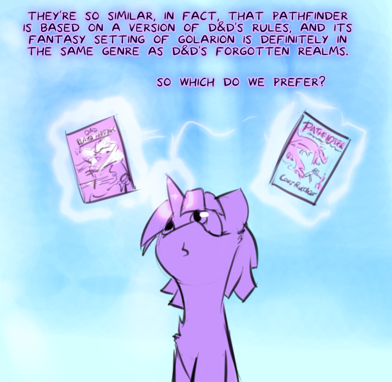 boardgameswithfriends:We love RPGs, but we love them more for the RP than the G.