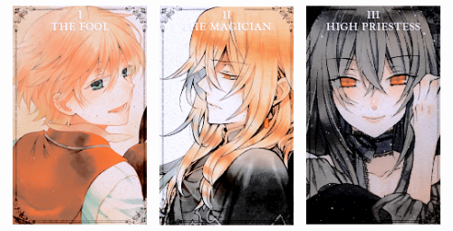 yukianzai:The major arcana tarot cards: Pandora Hearts edition (Insp.) ↳ Meanings