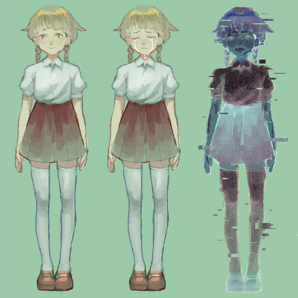 forgottensketchbook:  a glitch 