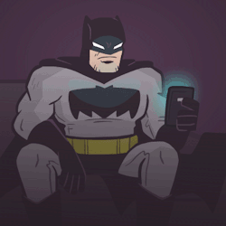 frankmacchia12:  Batman always swipes left. #Batinder #BAT&amp;T 