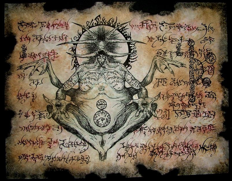 pankurios-templeovarts:  Artworks by Mr. Zarono. Inspired by the genius of H. P.