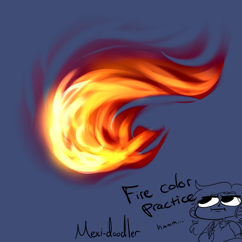 playing with fire; — GIF COLORING TUTORIAL by kai @heroeddiemunson