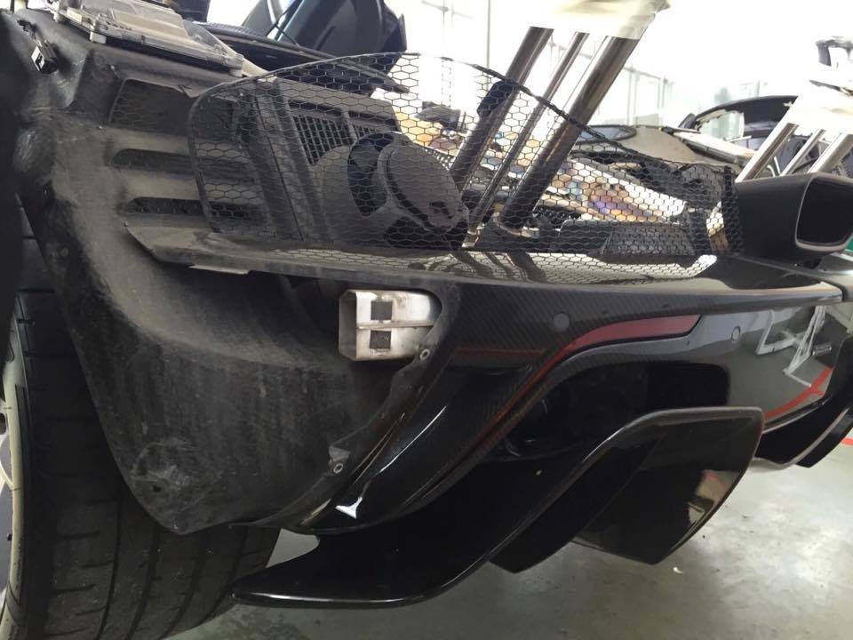 mclaren-soul:  Great shots of a McLaren P1 stripped down. More here 